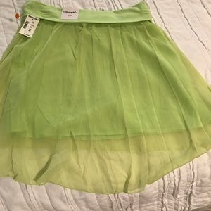 NWT  Aeropostale lime green skirts